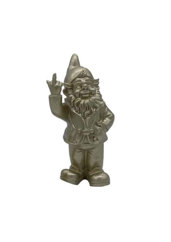 gouden kabouter middelvinger