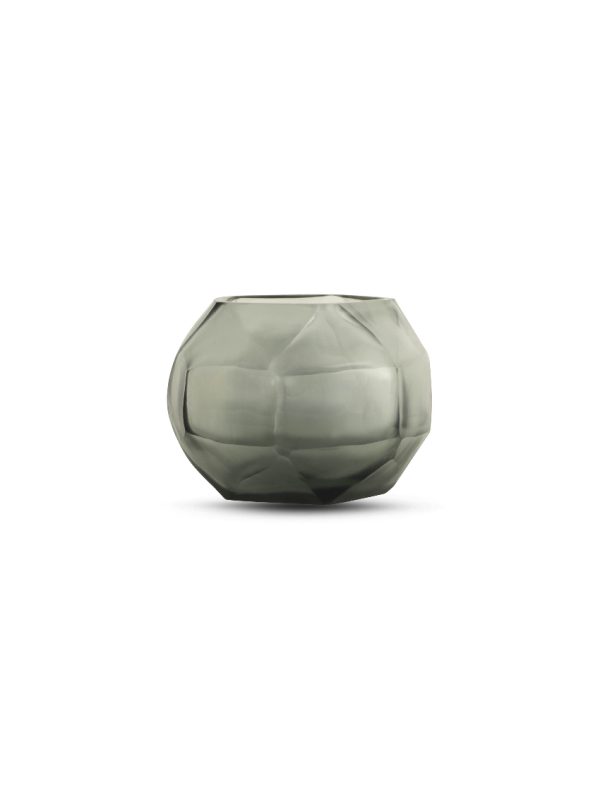 Waxinelicht Perlite smoked grey