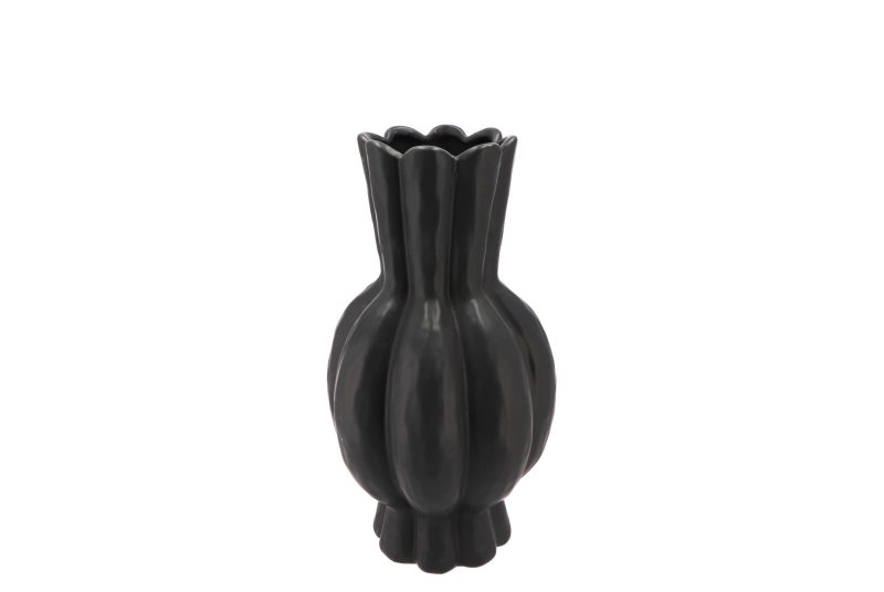 Garlic vaas zwart H30